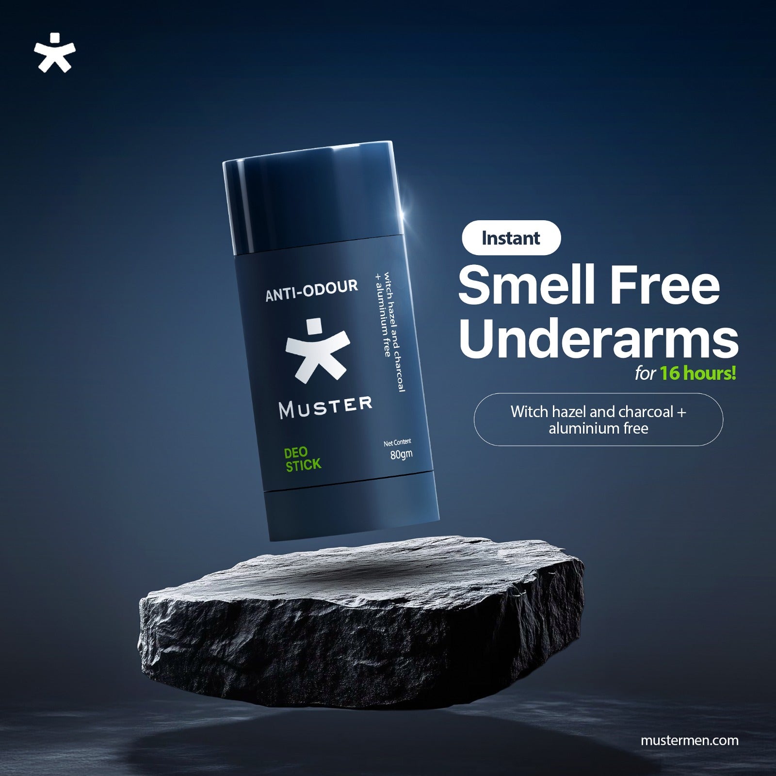 Anti-Odour Deo Stick - Stay Drier, Smell Better, Feel Unstoppable